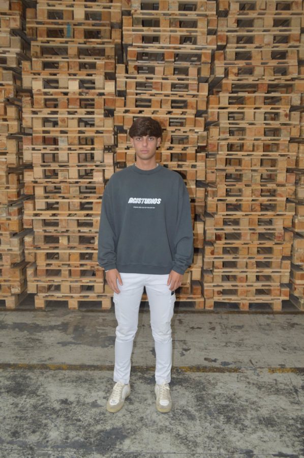 Sudadera Agi Studios Dream Big dark gray 1